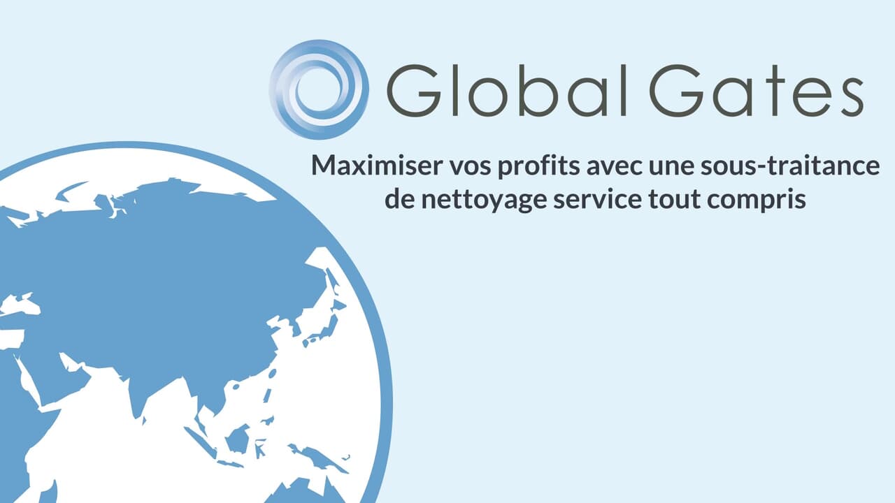 フランス語の清掃サービスの紹介動画